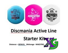 Disc Golf Starter Set - DISCMANIA - (Various Disc)